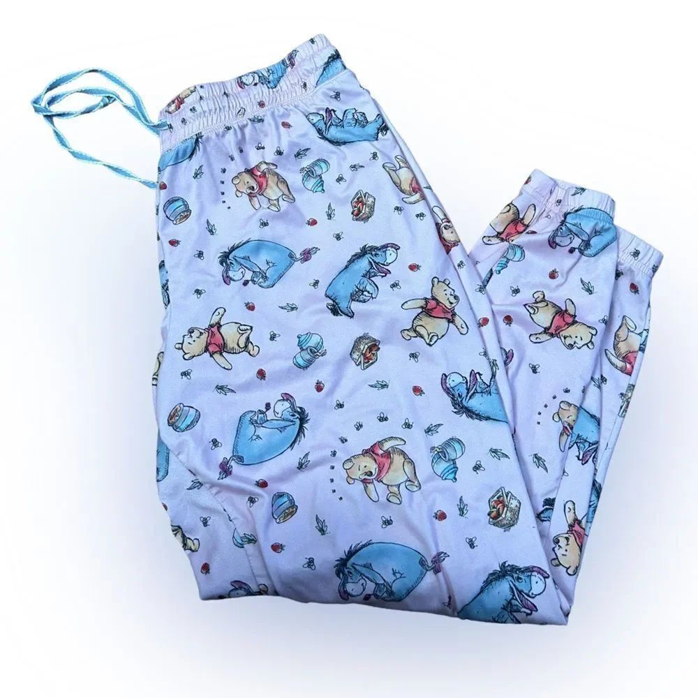 Women’s Disney Winnie the Pooh and Eeyore Pink Pajama Pants